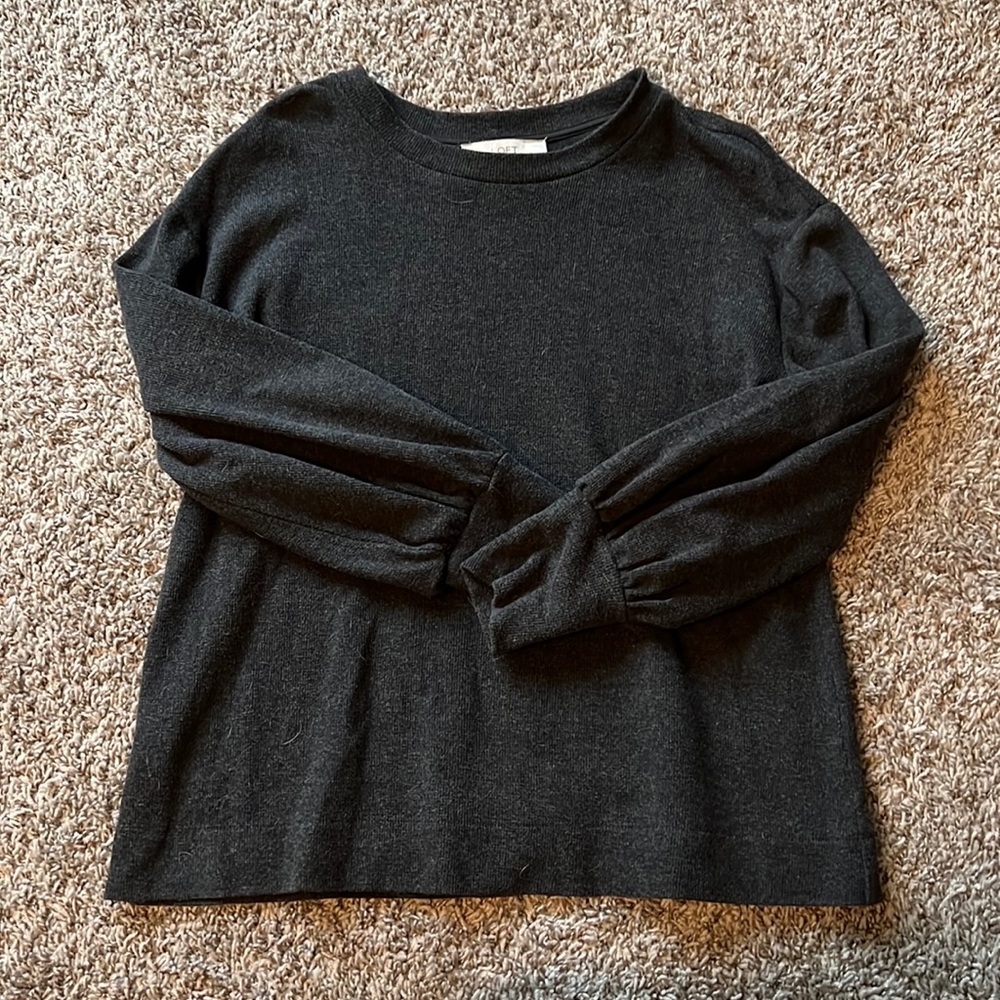 Gray Loft Top